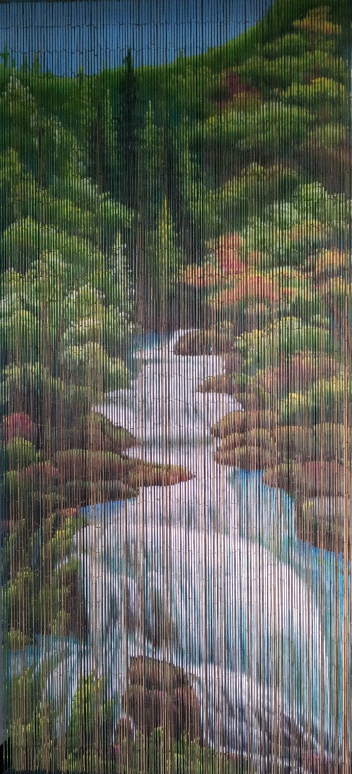 Mountain Stream Bead Curtain