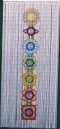 Chakra Style Bamboo Beaded Curtain